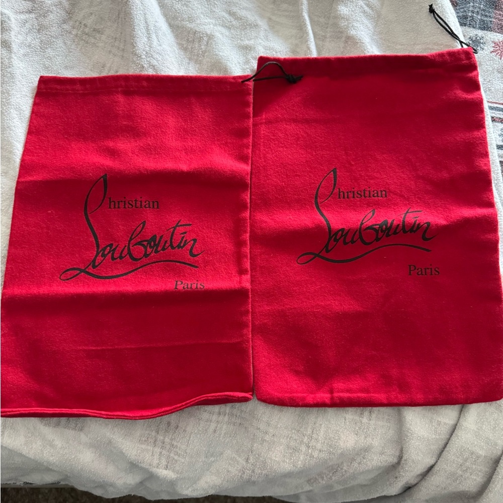 Christian Louboutin Red Dust Bags